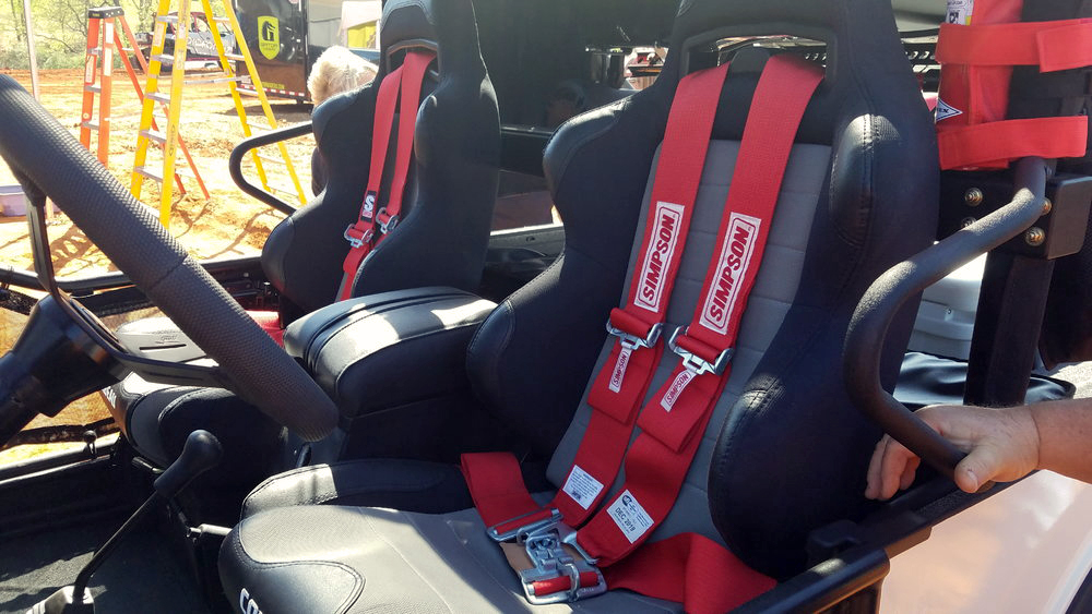 Corbeau Racing Seats ROXOR and Simpson Harness